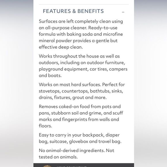 Norwex Cream Cleaner NWT - Picture 7 of 9